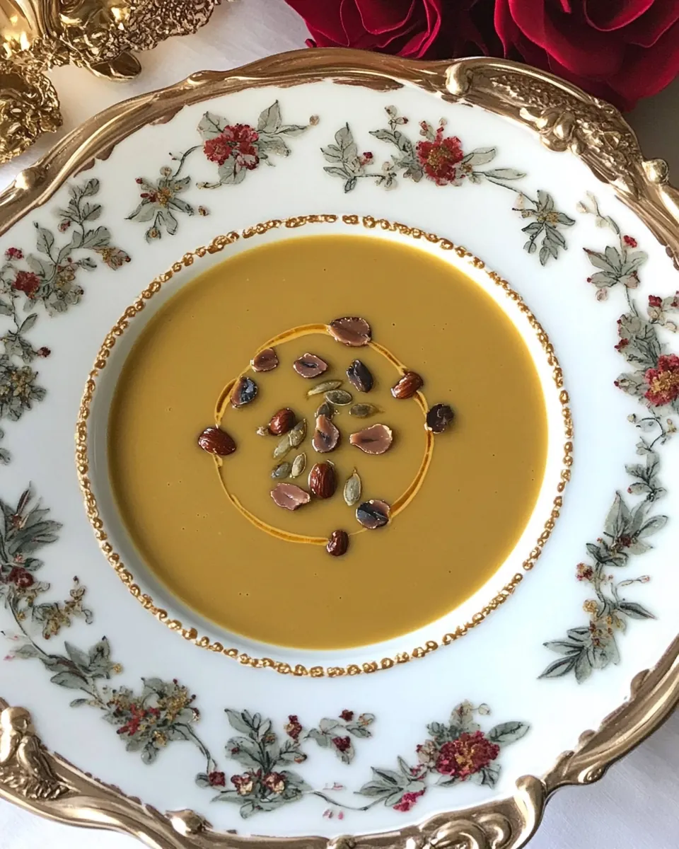 Pumpkin Hazelnut Chai Soup