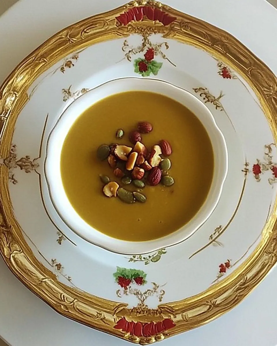 Pumpkin Hazelnut Chai Soup