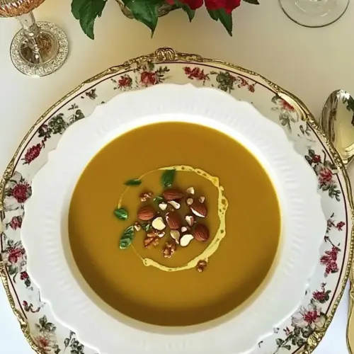Pumpkin Hazelnut Chai Soup