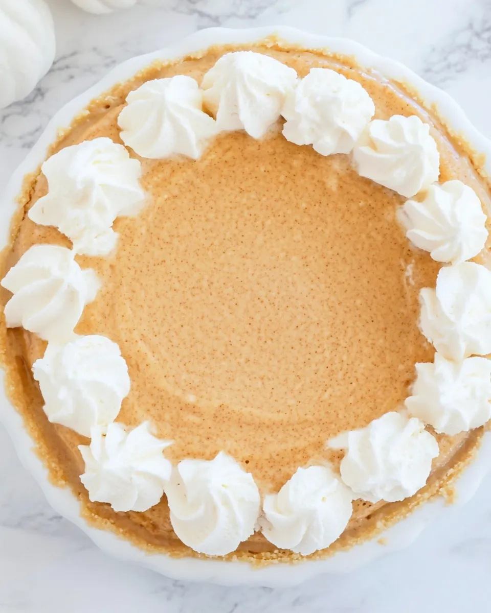 Pumpkin Ice Cream Pie