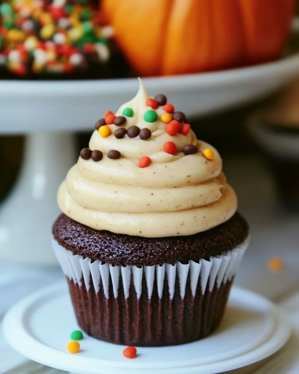Pumpkin Mocha Cupcakes