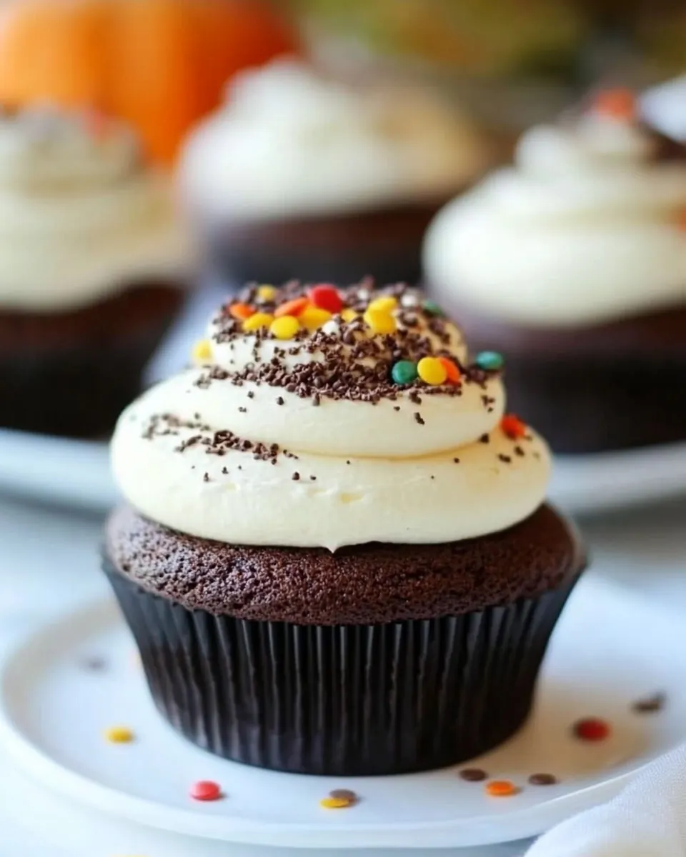 Pumpkin Mocha Cupcakes
