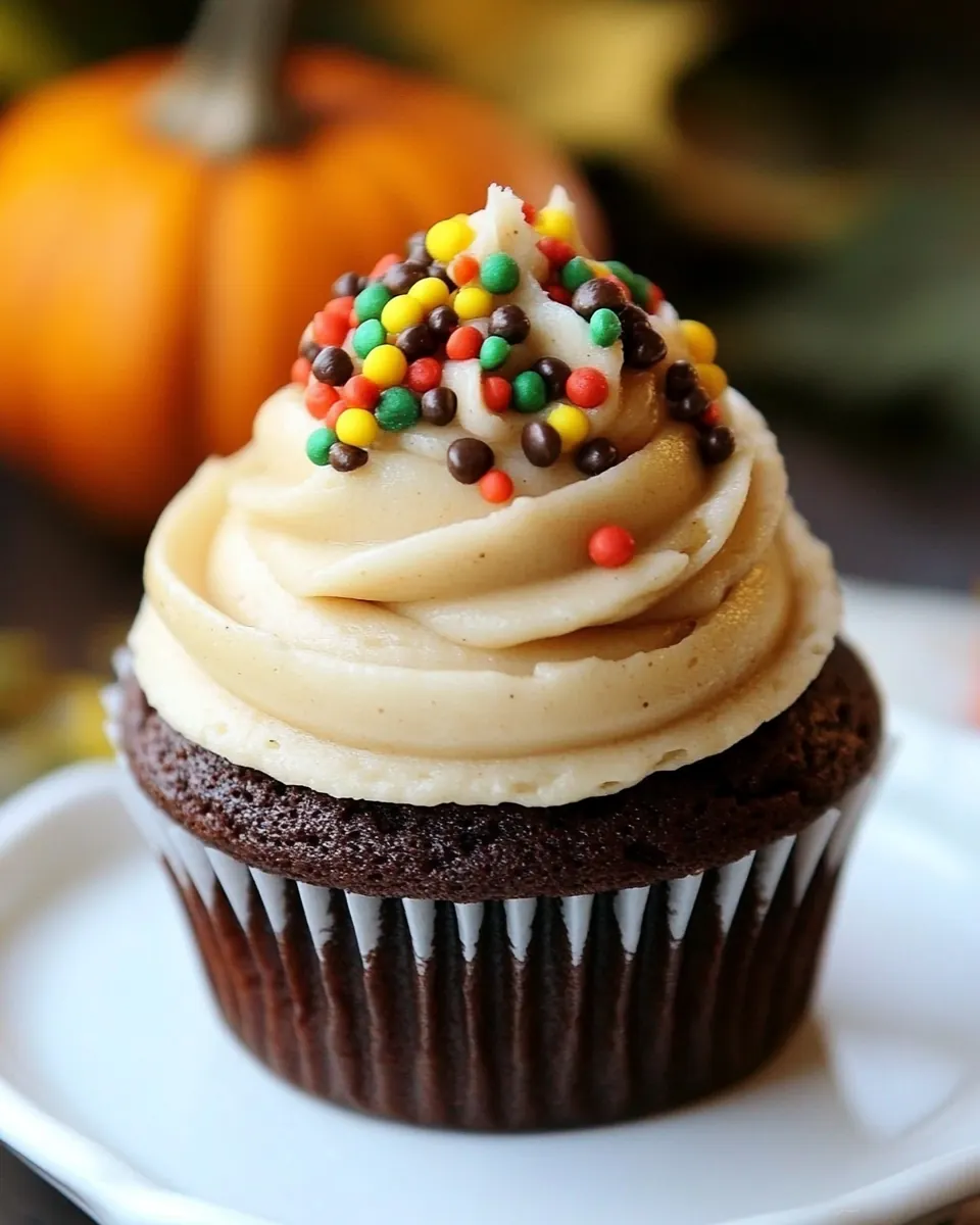 Pumpkin Mocha Cupcakes