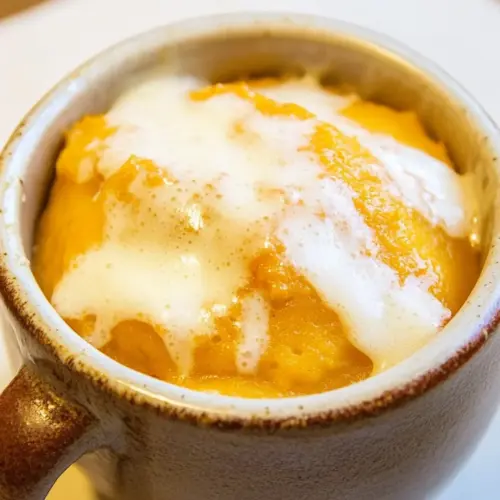 Pumpkin Mug Cake