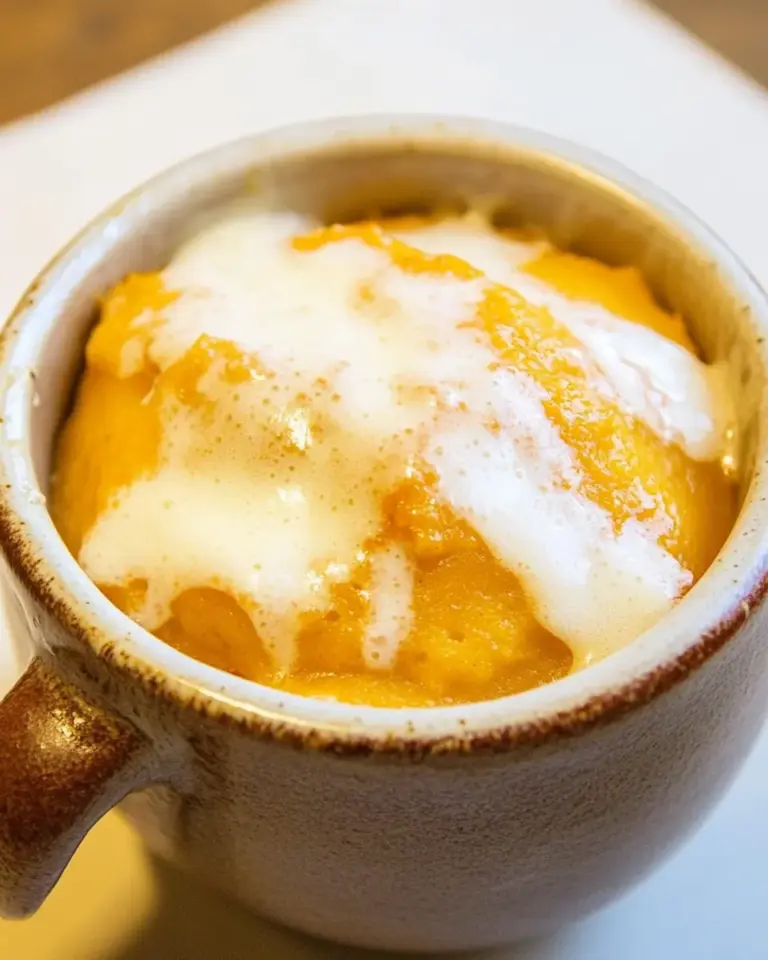Pumpkin Mug Cake