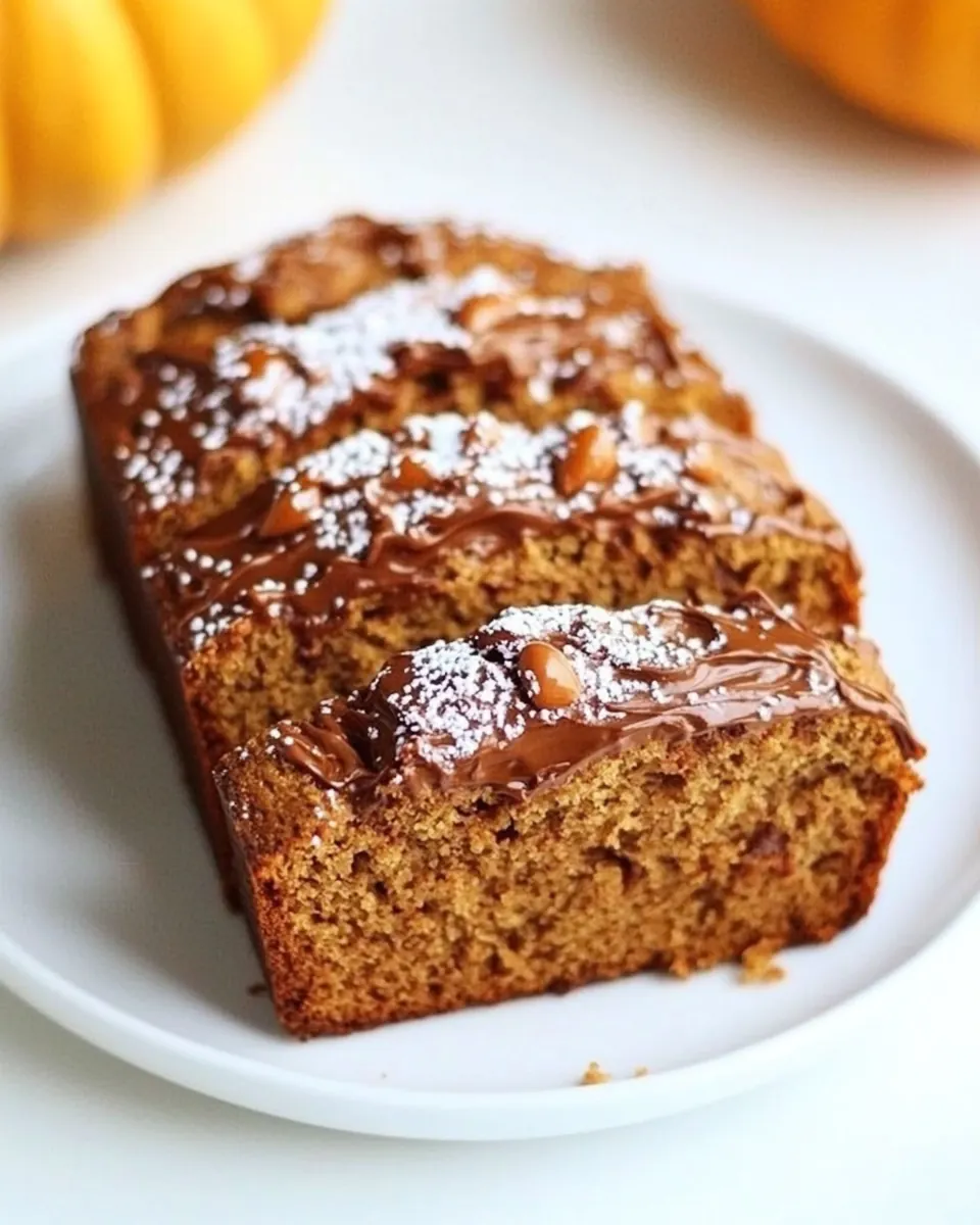 Pumpkin Nutella Bread