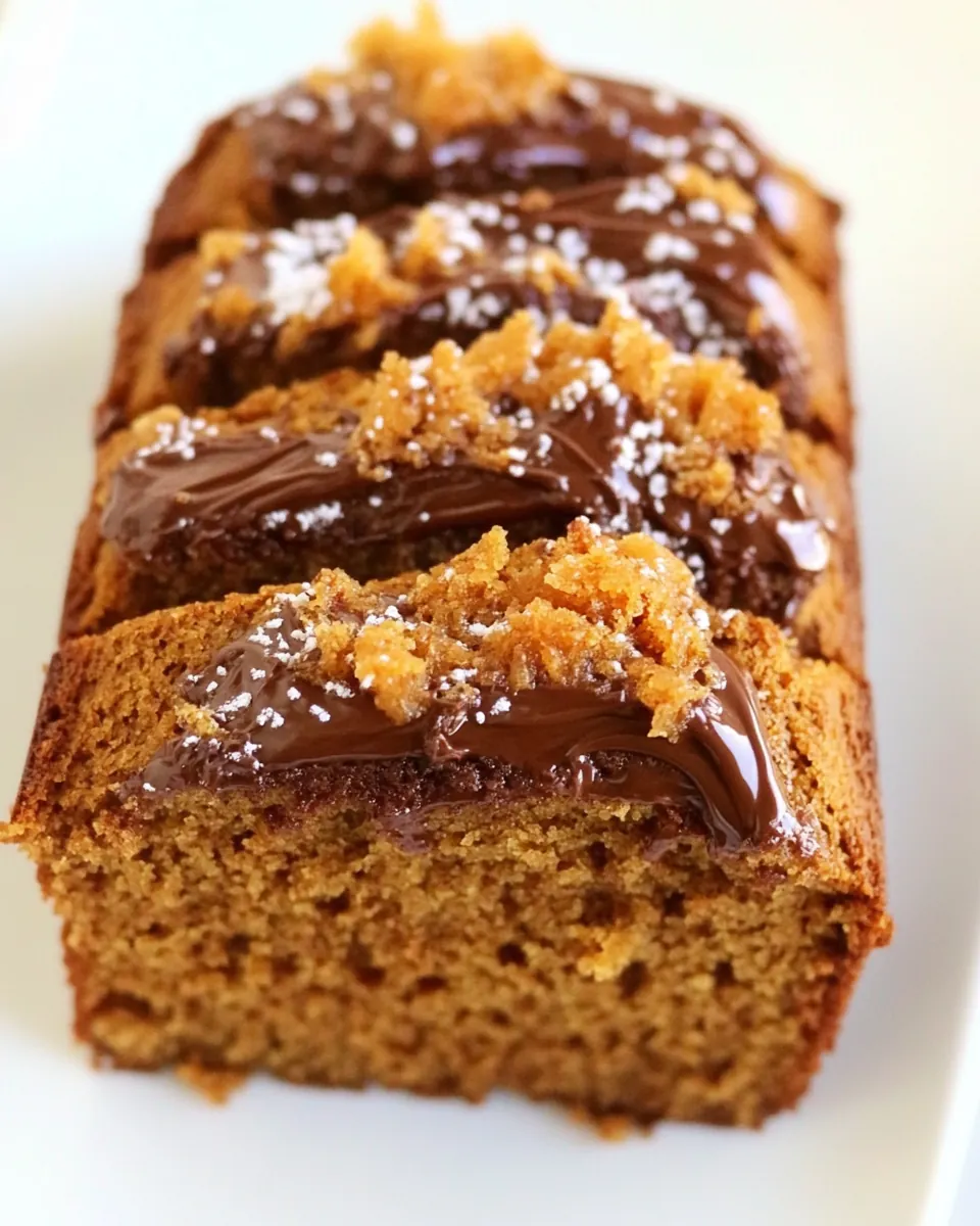 Pumpkin Nutella Bread