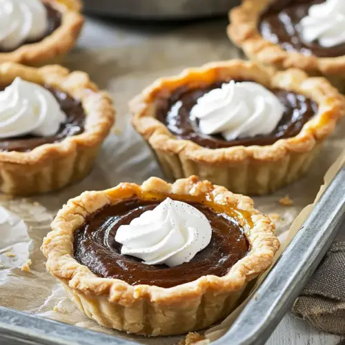 Pumpkin Nutella Tarts