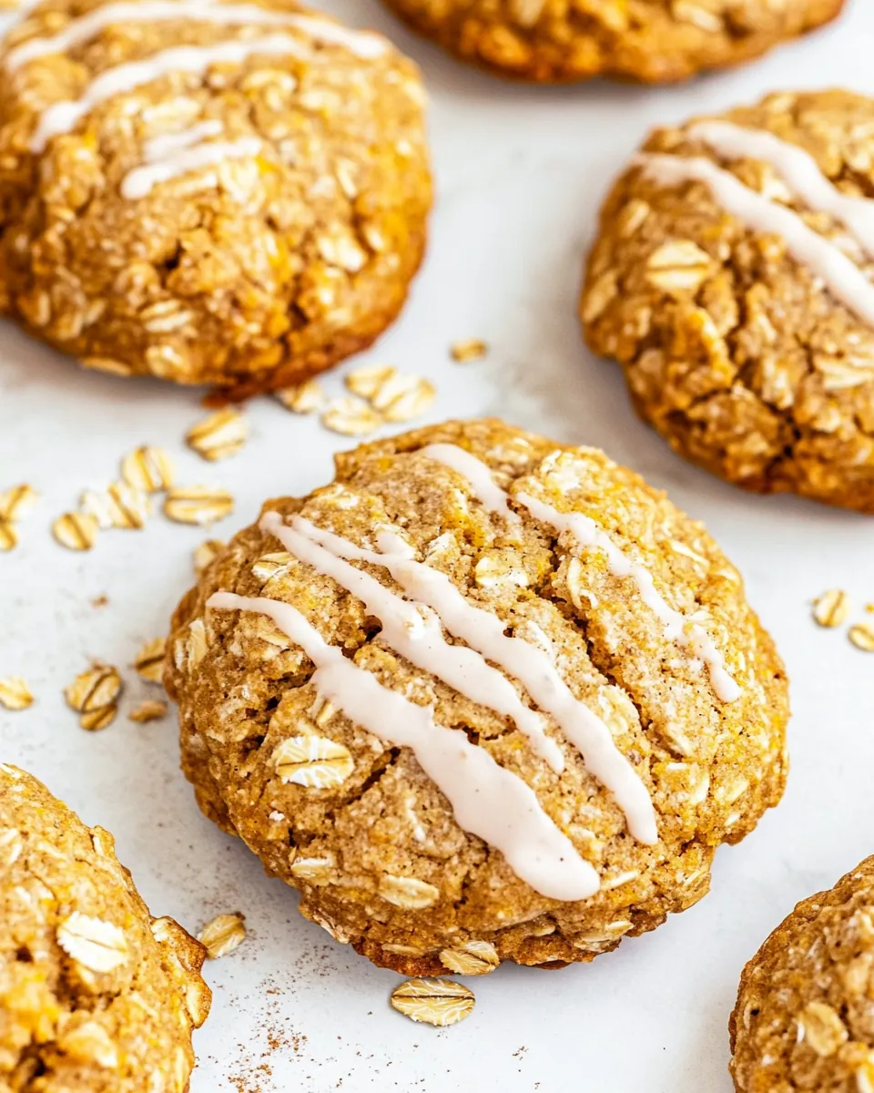 Pumpkin Oatmeal Cookies