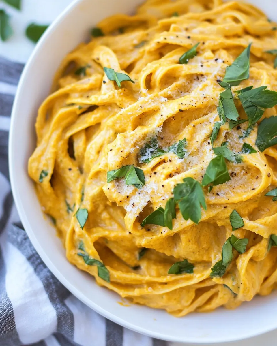 Pumpkin Pasta Sauce