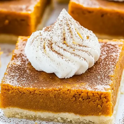 Pumpkin Pie Bars