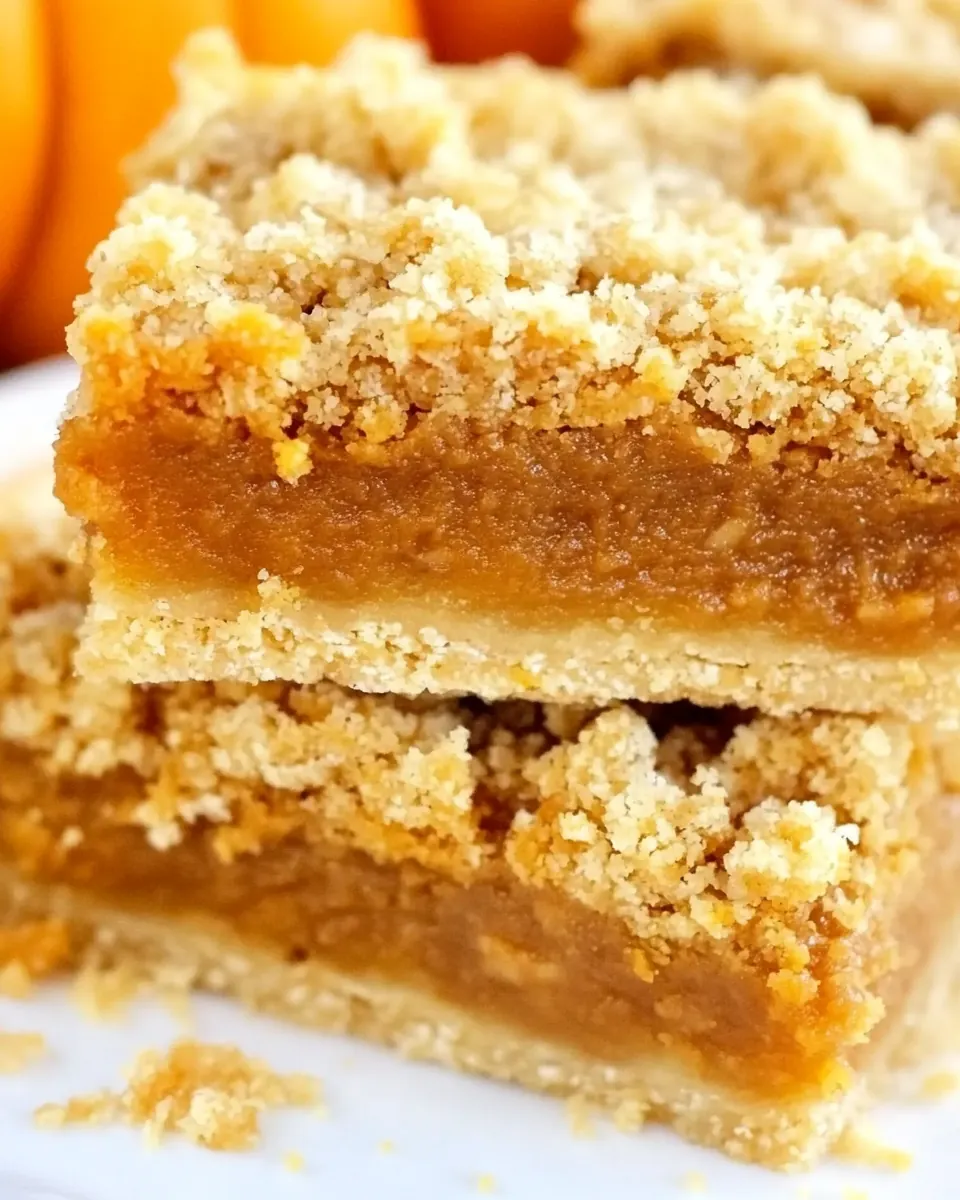 Pumpkin Pie Bars