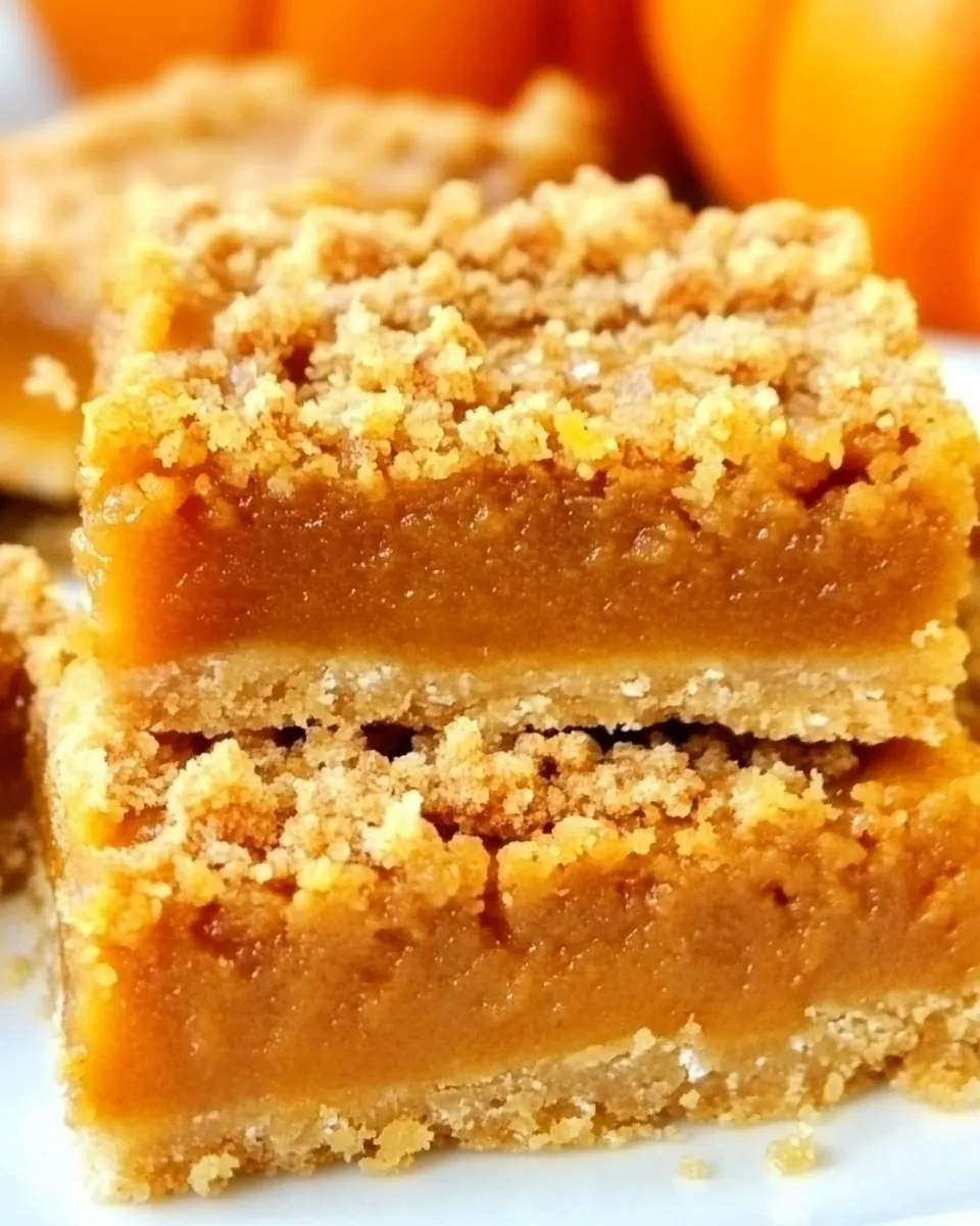 Pumpkin Pie Bars