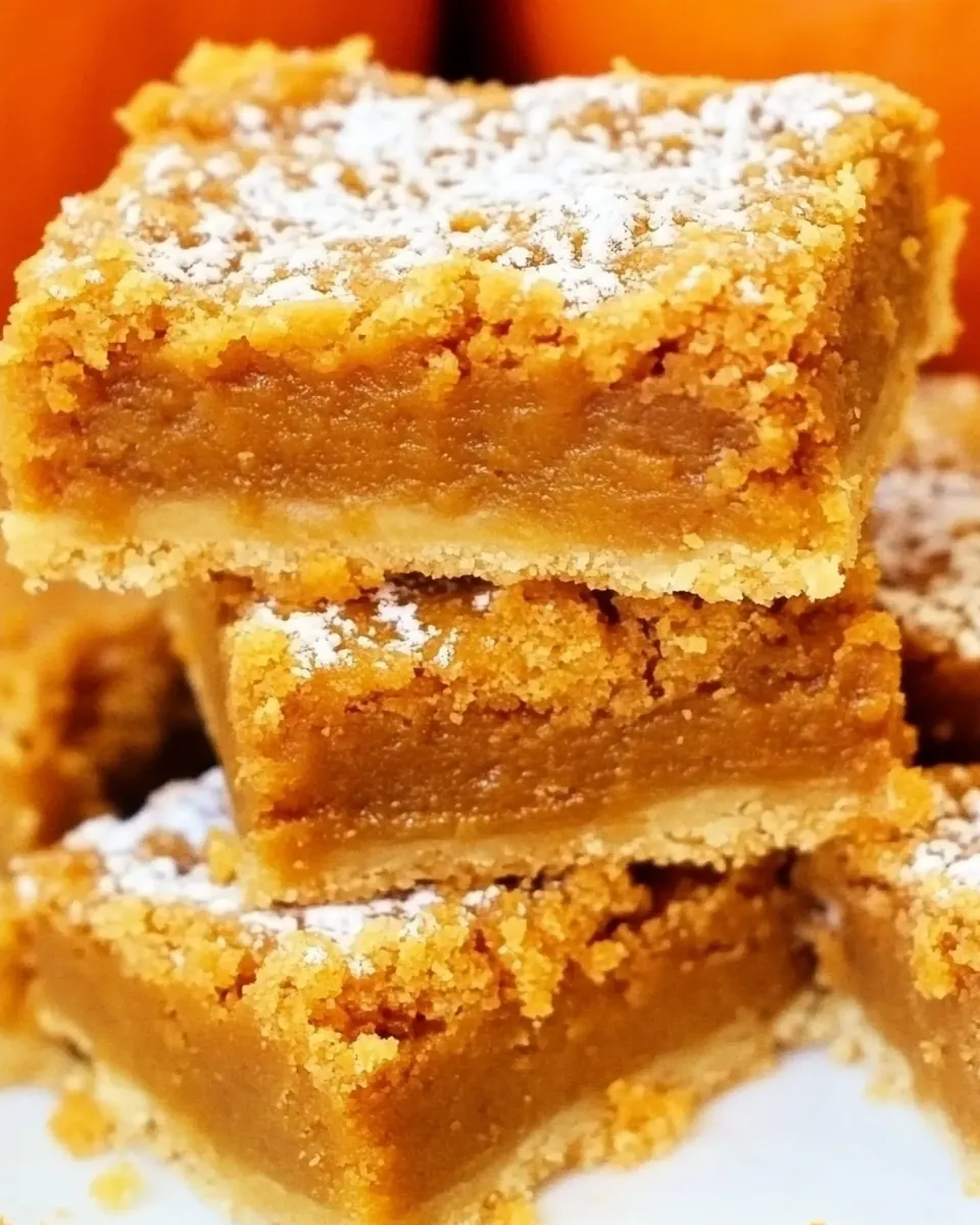Pumpkin Pie Bars
