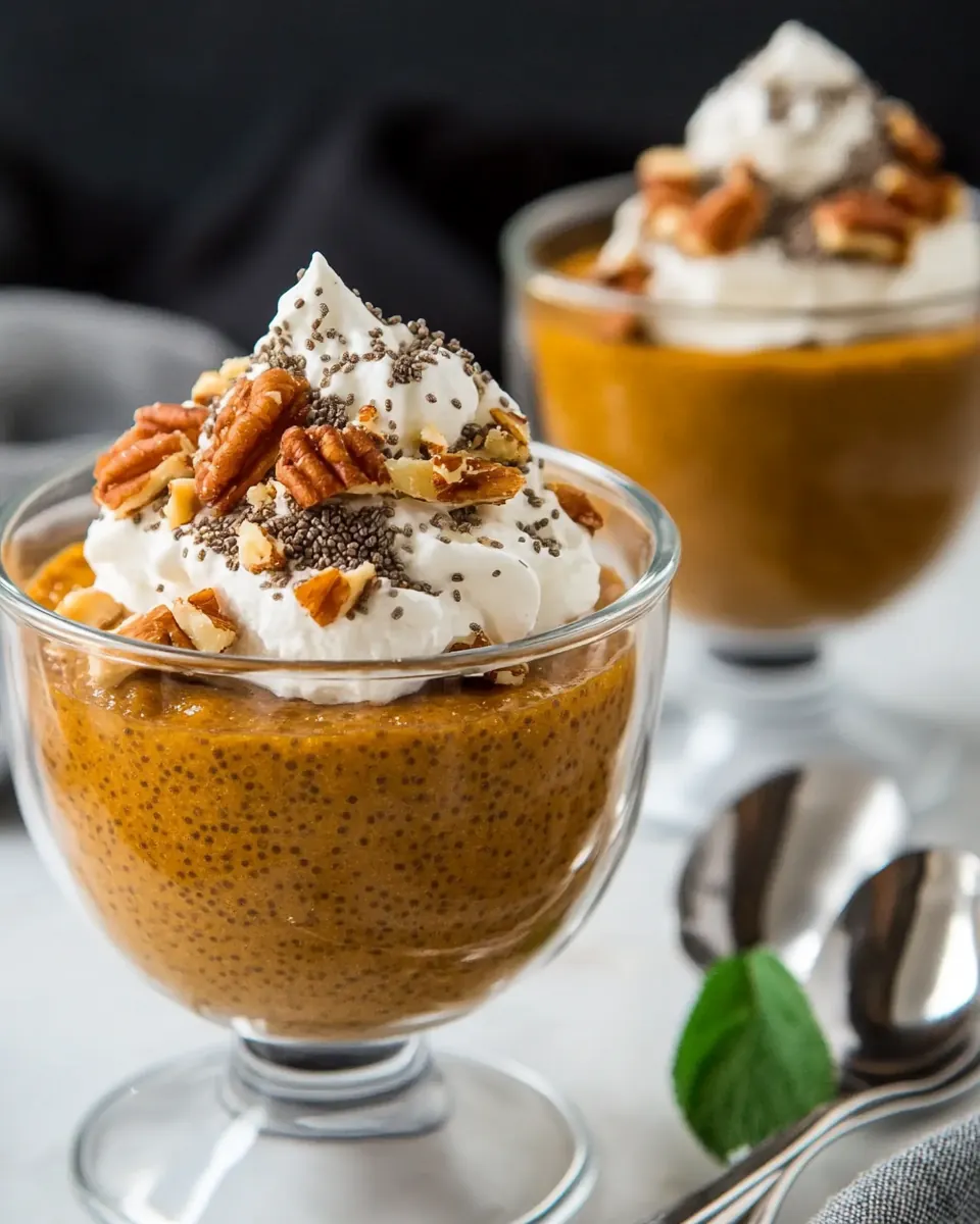 Pumpkin Pie Chia Pudding