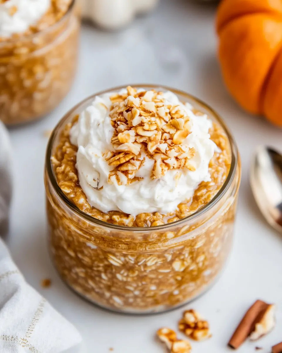 Pumpkin Pie Overnight Oats