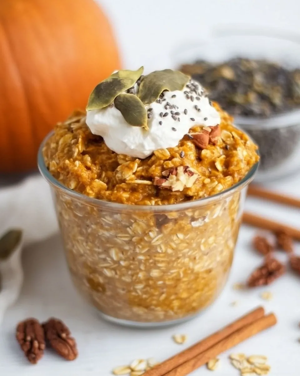 Pumpkin Pie Overnight Oats