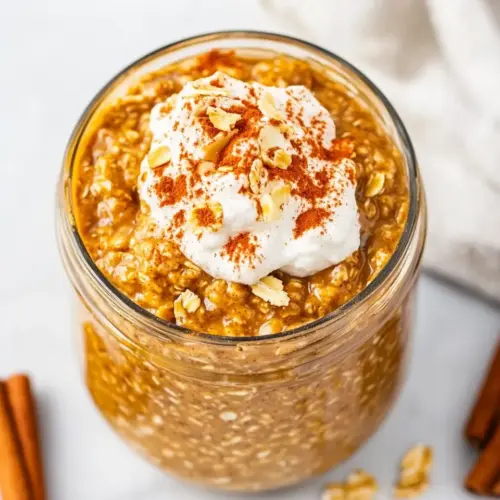 Pumpkin Pie Overnight Oats