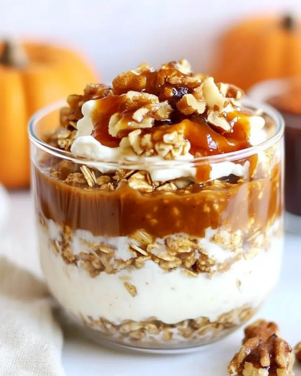 Pumpkin Pie Overnight Oats