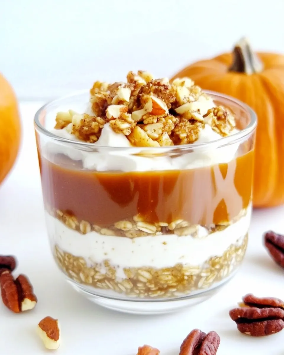 Pumpkin Pie Overnight Oats