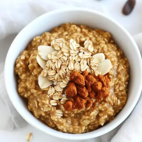 Pumpkin Pie Slow Cooker Oatmeal