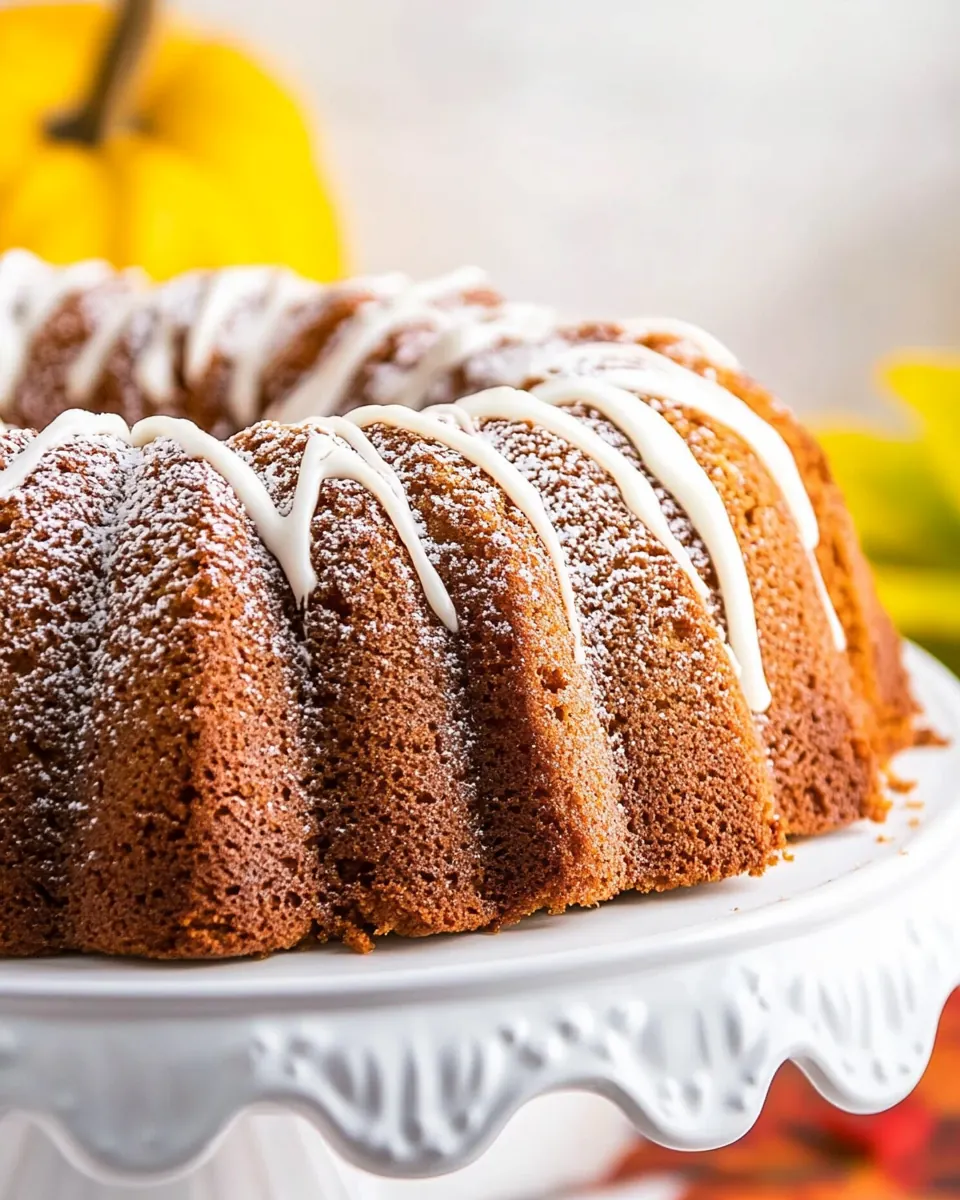 Pumpkin Pound Cake