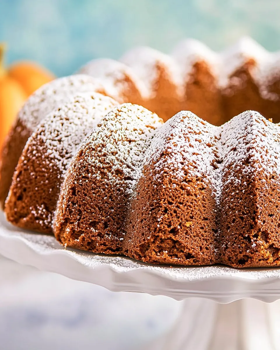 Pumpkin Pound Cake