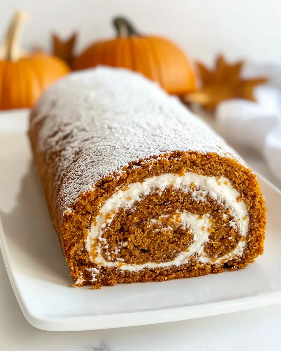 Pumpkin Roll Recipe