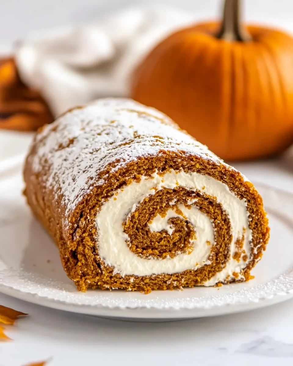 Pumpkin Roll Recipe