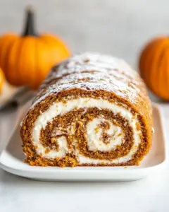 Pumpkin Roll Recipe