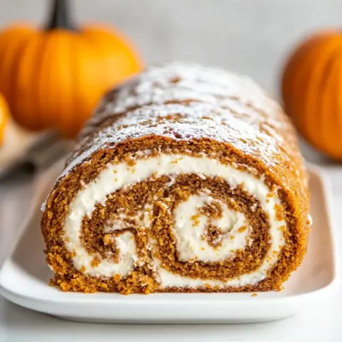 Pumpkin Roll Recipe