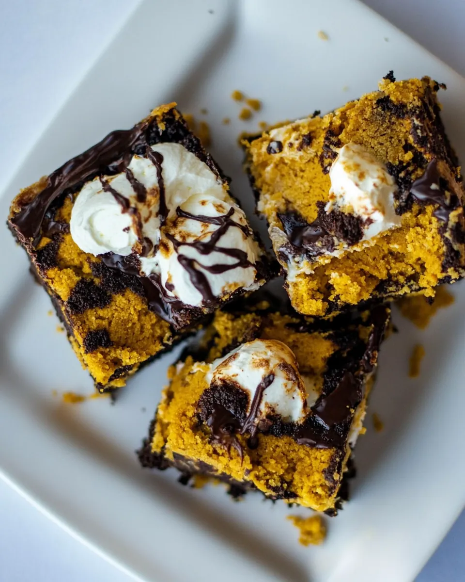 Pumpkin S'mores Bars