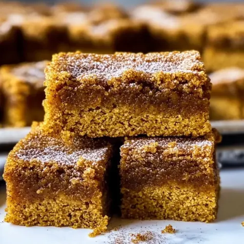 Pumpkin Snickerdoodle Bars