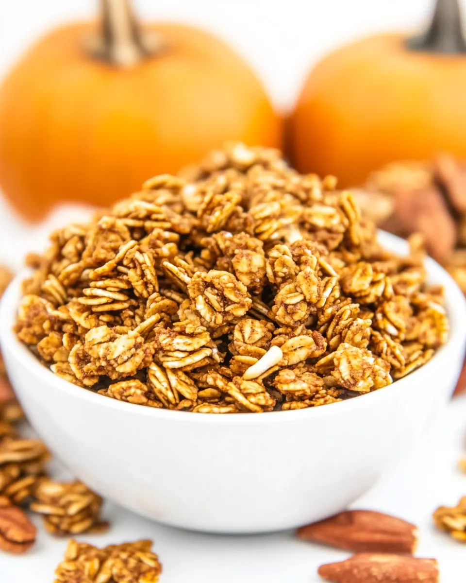 Pumpkin Spice Granola