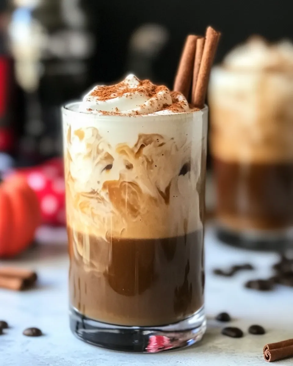 Pumpkin Spice Iced Coffee
