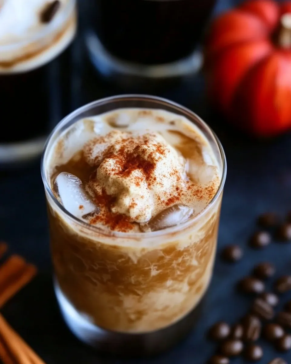 Pumpkin Spice Iced Coffee
