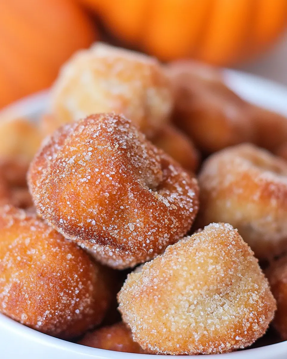 Pumpkin Spice Pretzel Bites