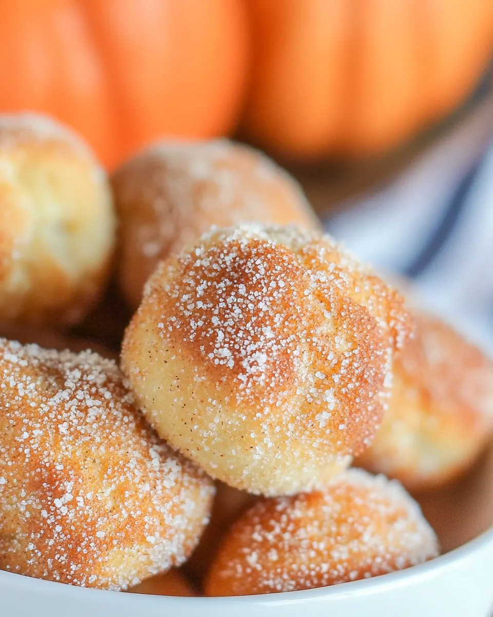 Pumpkin Spice Pretzel Bites