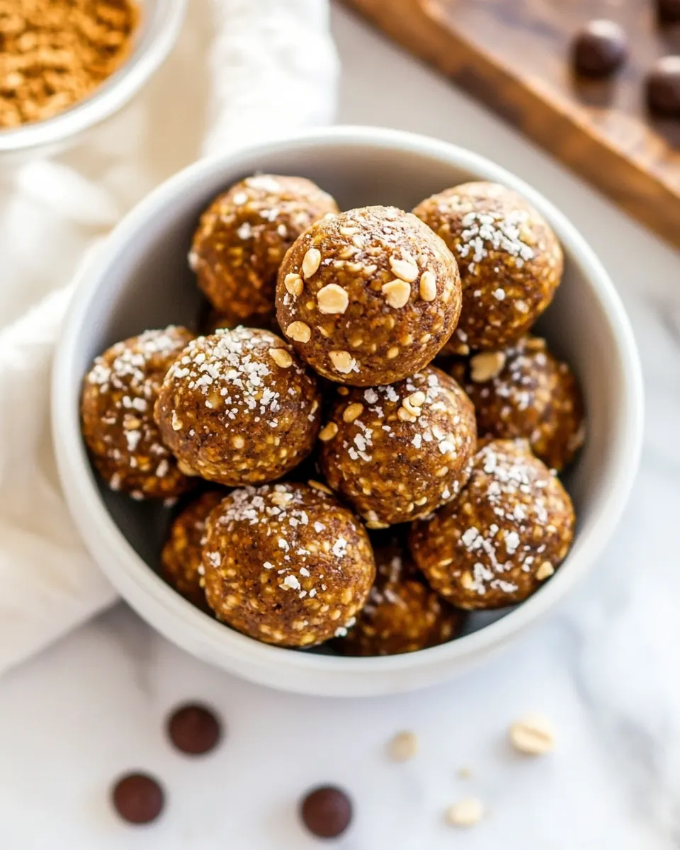 Pumpkin Spice Protein Balls