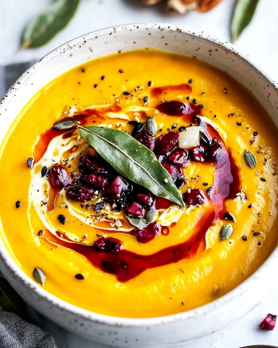 Pumpkin Sweet Potato Soup
