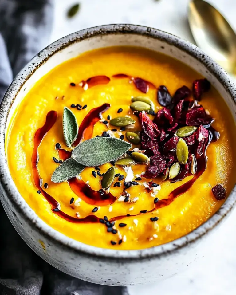 Pumpkin Sweet Potato Soup