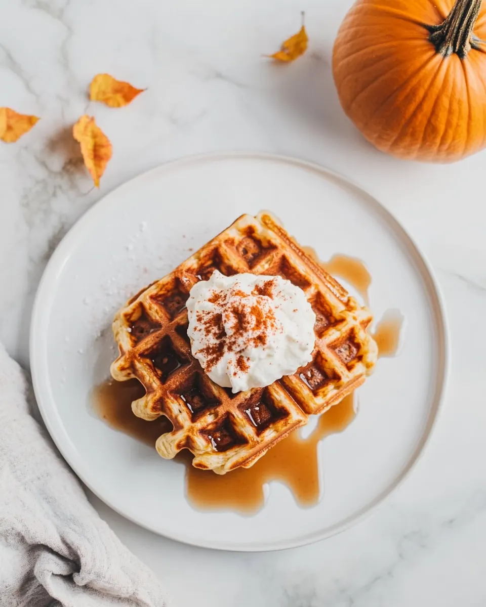 Pumpkin Waffles