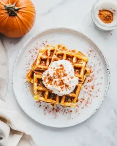 Pumpkin Waffles