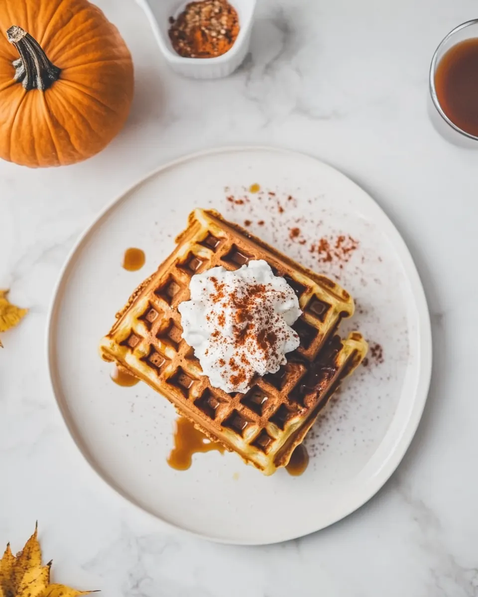 Pumpkin Waffles