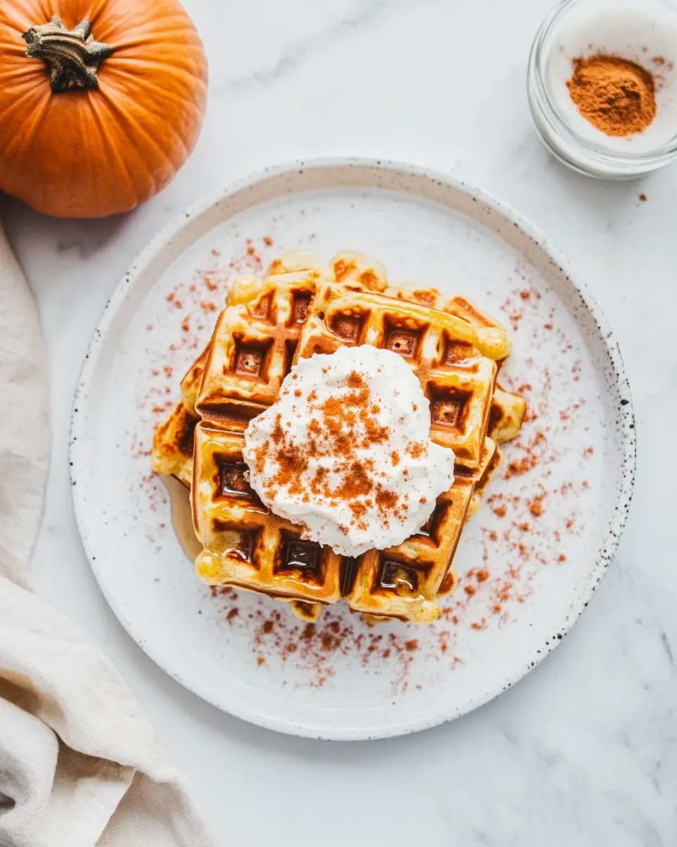 Pumpkin Waffles