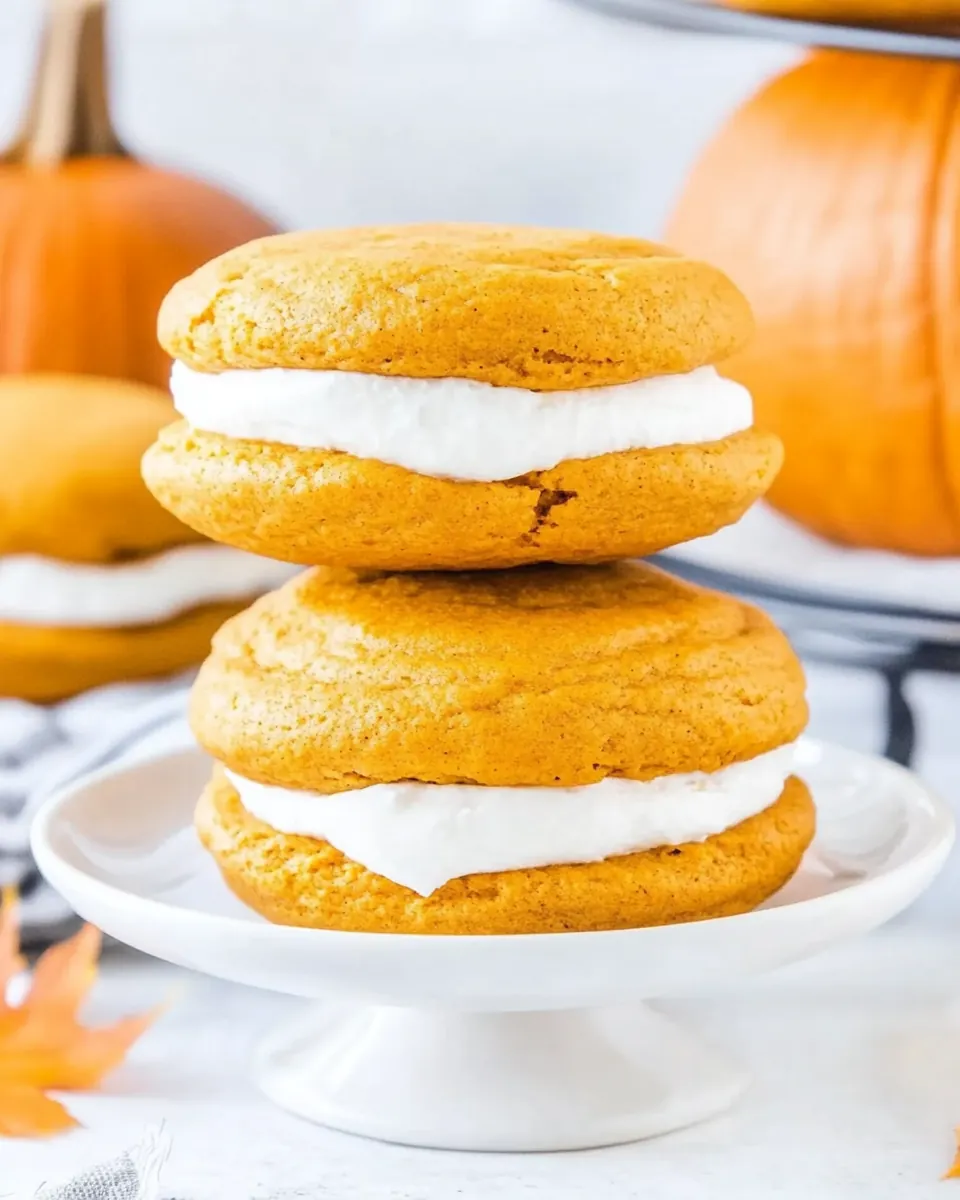 Pumpkin Whoopie Pies