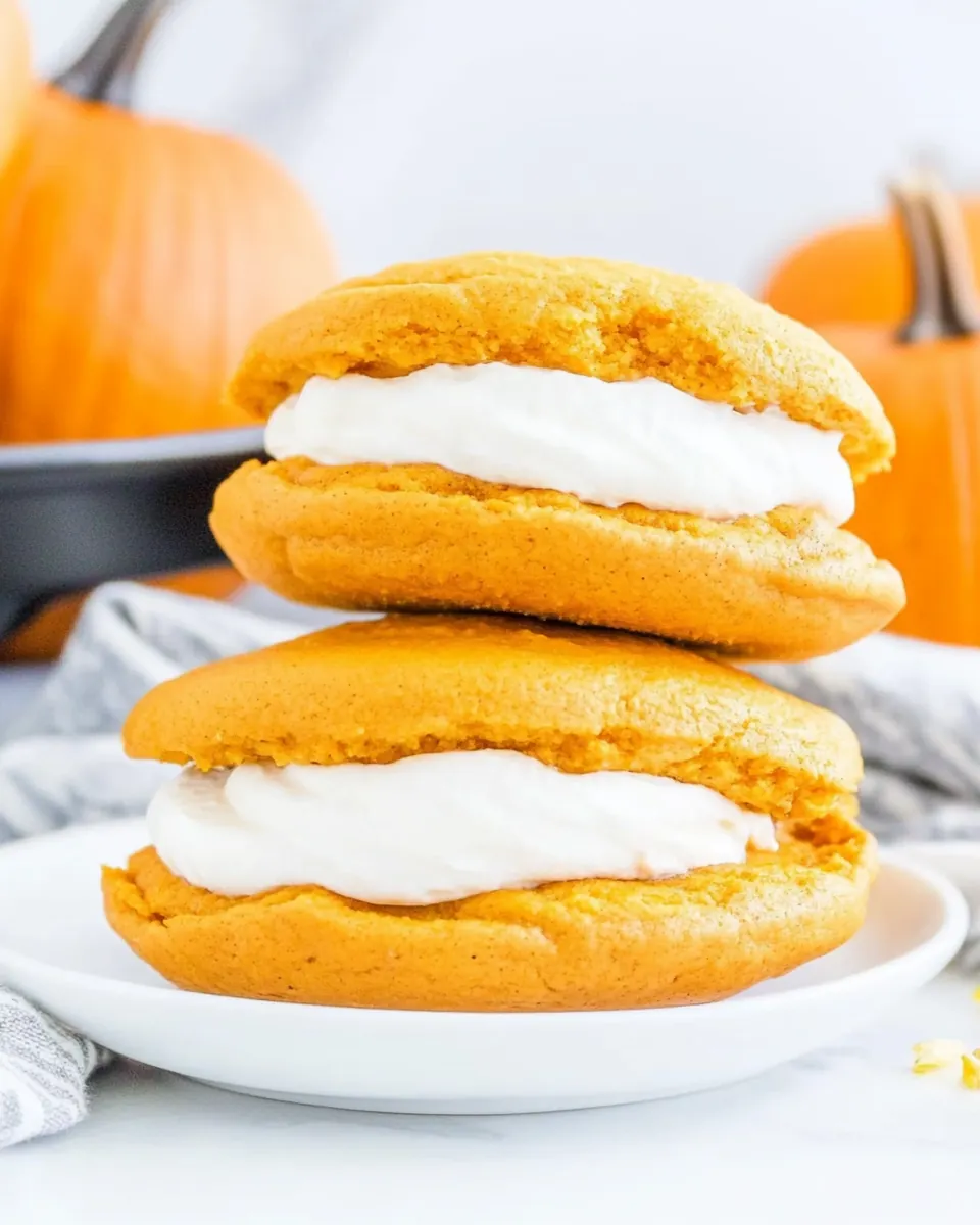 Pumpkin Whoopie Pies
