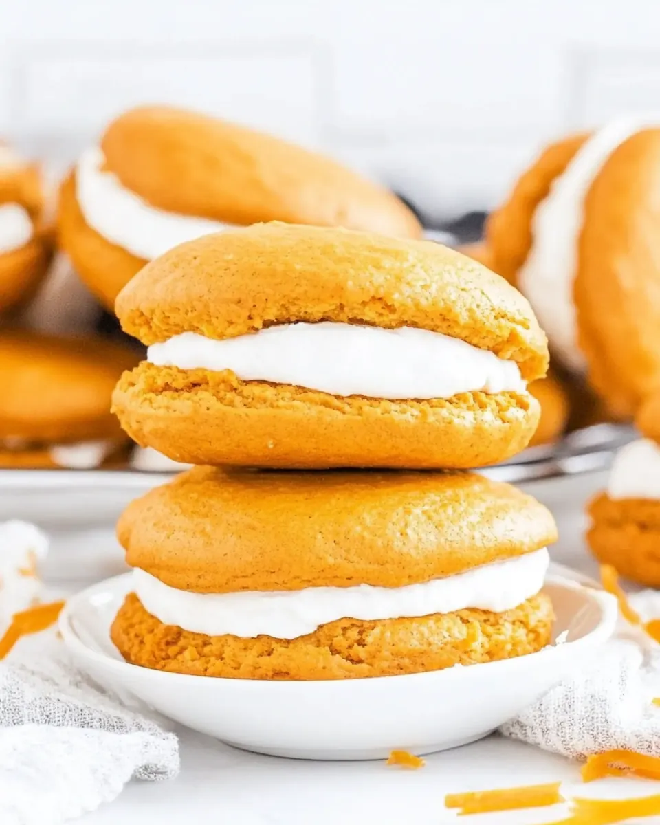 Pumpkin Whoopie Pies