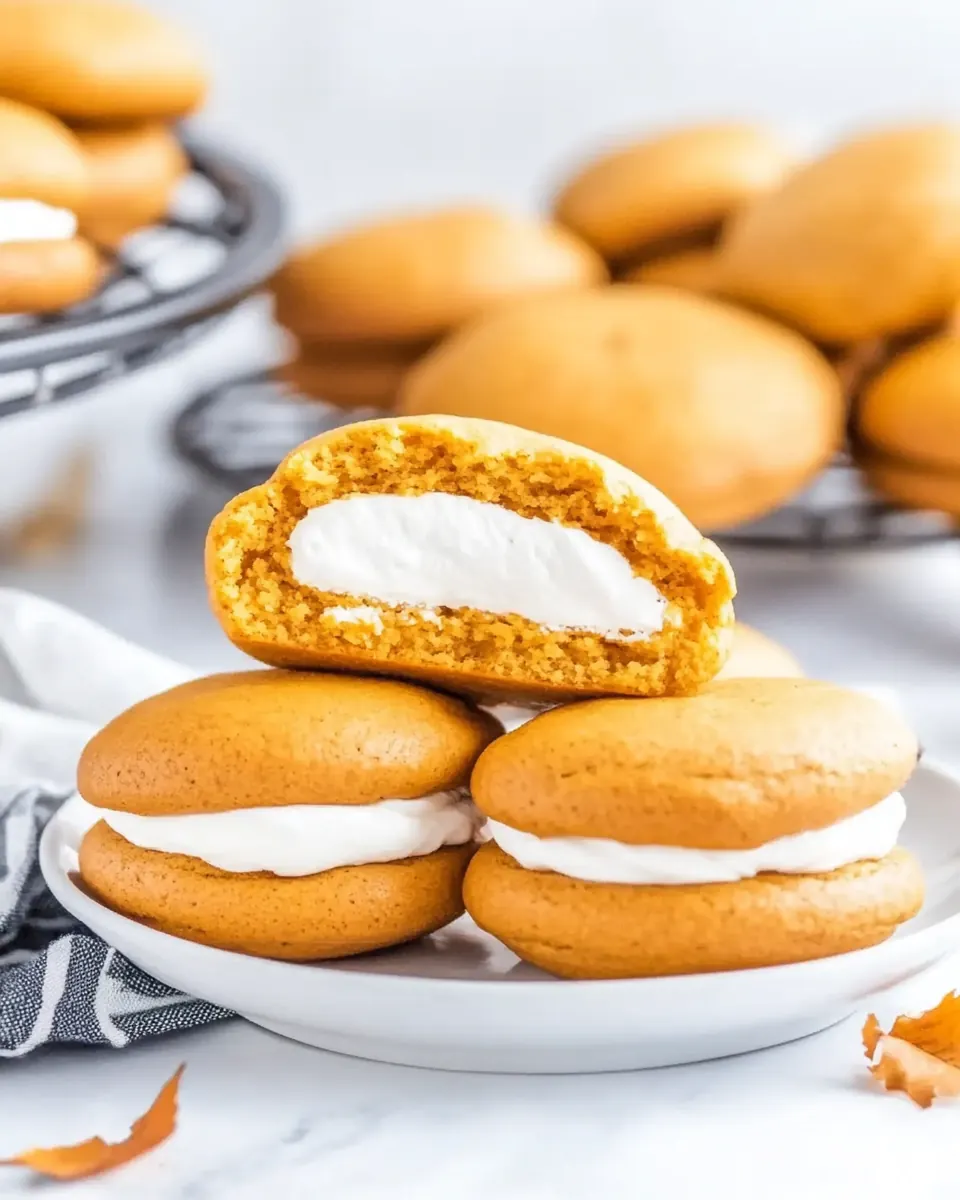Pumpkin Whoopie Pies