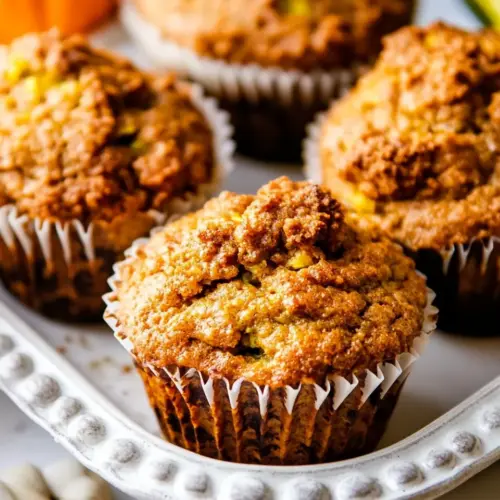 Pumpkin Zucchini Muffins